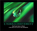 Underachievement